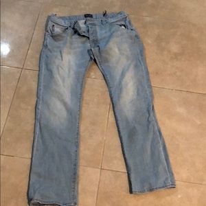 Armani jeans.